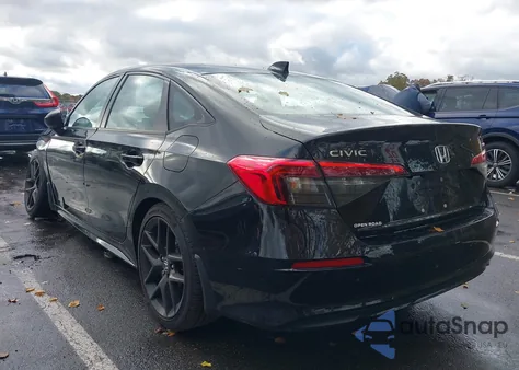 2023 Honda Civic Sport из США, поврежденный, VIN 2HGFE2F59PH553277